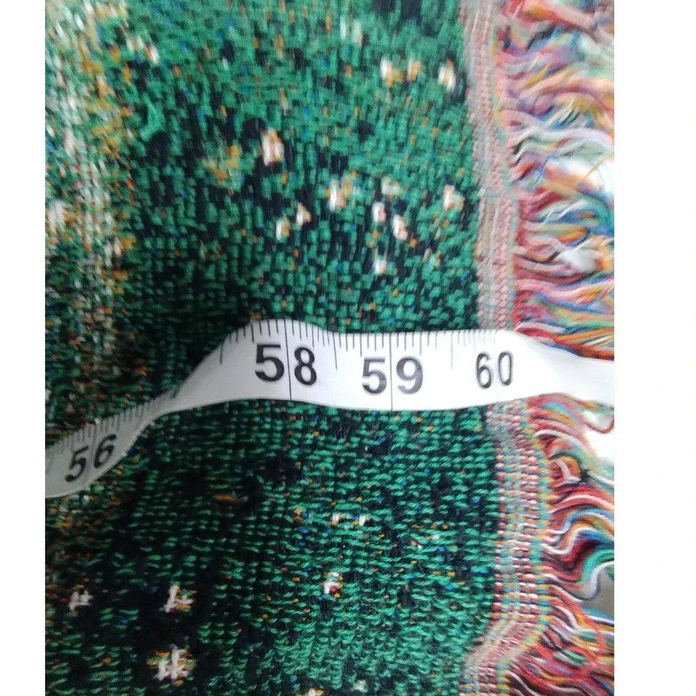 Winter Cardinal Tapestry Throw Blanket‎ by Susan Winget 46x59 Snow Pinecone USA